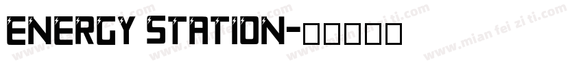 Energy Station字体转换
